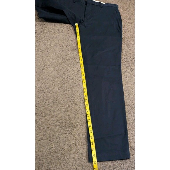Banana Republic Fulton Skinny Rapid Movement Chino Navy Pants Men's 34x32 - Picture 6 of 6
